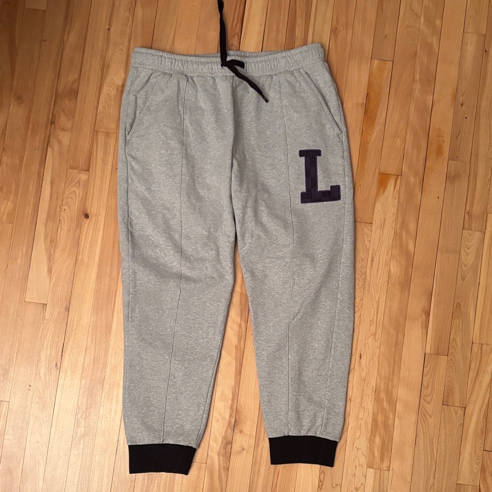 Gray Lakers Sweatpants